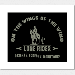 Lone Rider Posters and Art